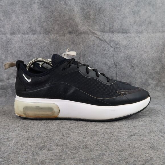 Nike Shoes Womens 10 Athletic Trainer Air Max Dia Sneakers Black White Running - Picture 2 of 15